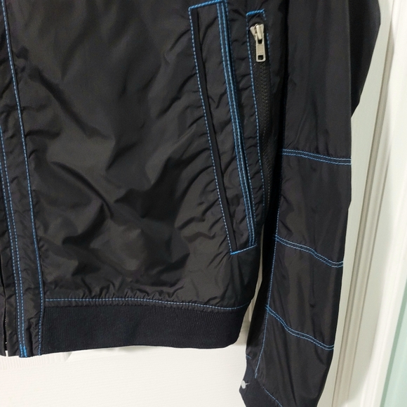 Diesel 1978 Men's Light Full Zip Nylon Jacket Size M - Picture 6 of 15